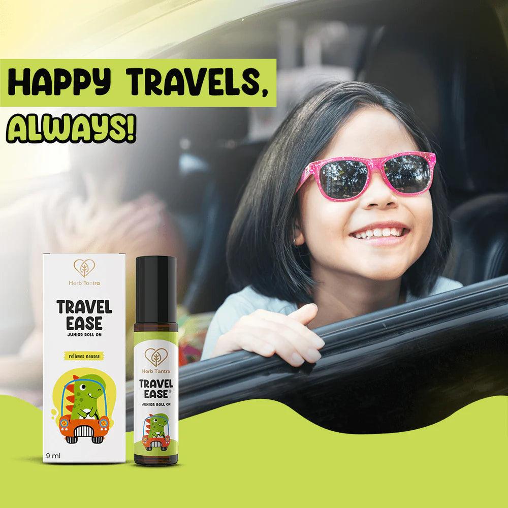 Herb Tantra Travel Ease Junior Roll On for Motion Sickness