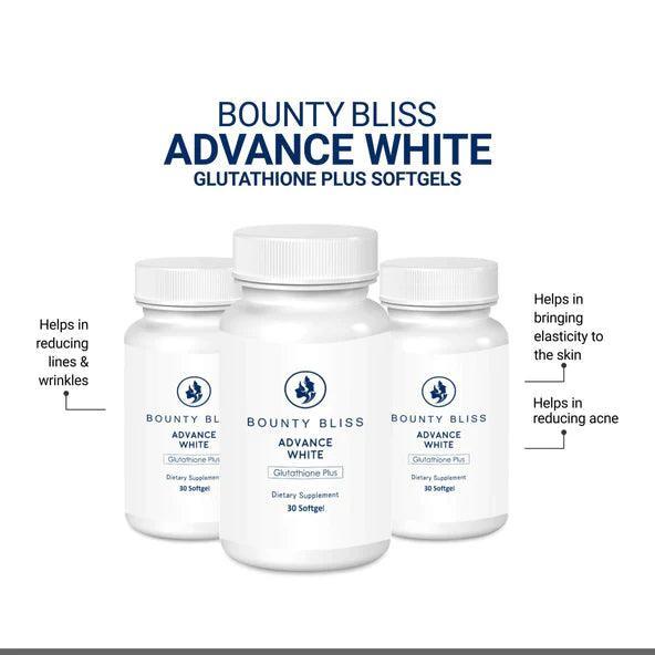 Bounty Bliss Advance White Glutathione Plus Softgels