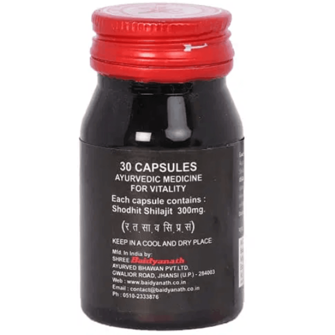 Baidyanath (Jhansi) Shodhit Shilajit - 10gm