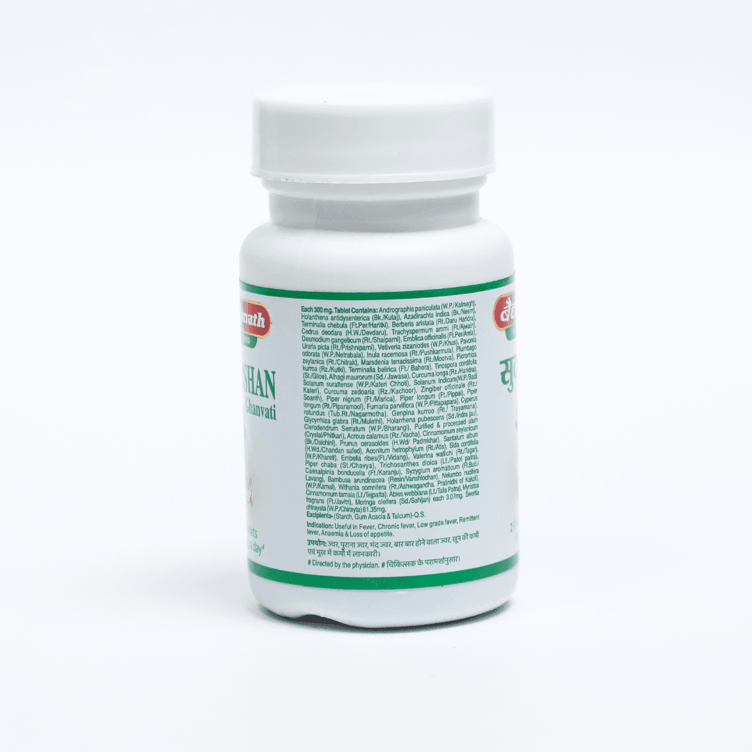 Baidyanath (Jhansi) Sudarshan Ghanvati Tablet - 40Tabs