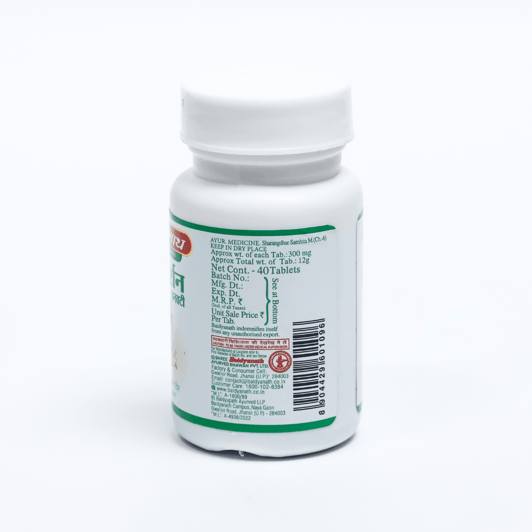 Baidyanath (Jhansi) Sudarshan Ghanvati Tablet - 40Tabs