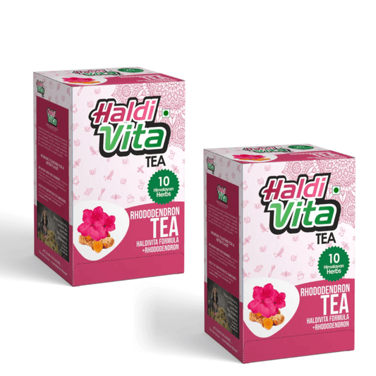 Haldivita Rhododendron Tea (25 Bags Each) - Pack of 2