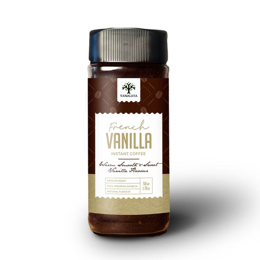 Vanalaya French Vanilla Instant Coffee Vanilla Flavoured Coffee