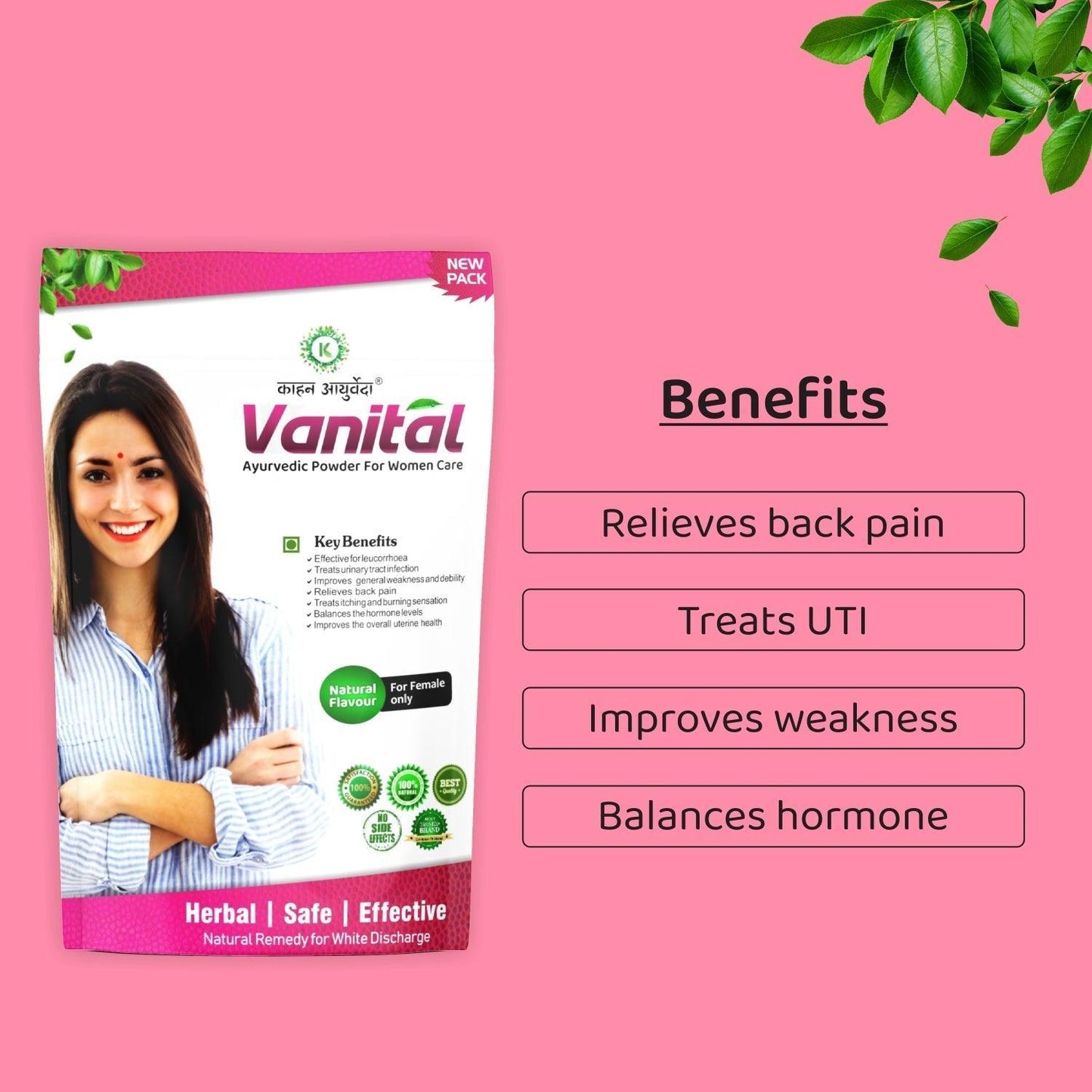 Kaahan Ayurveda Vanital Powder -125g