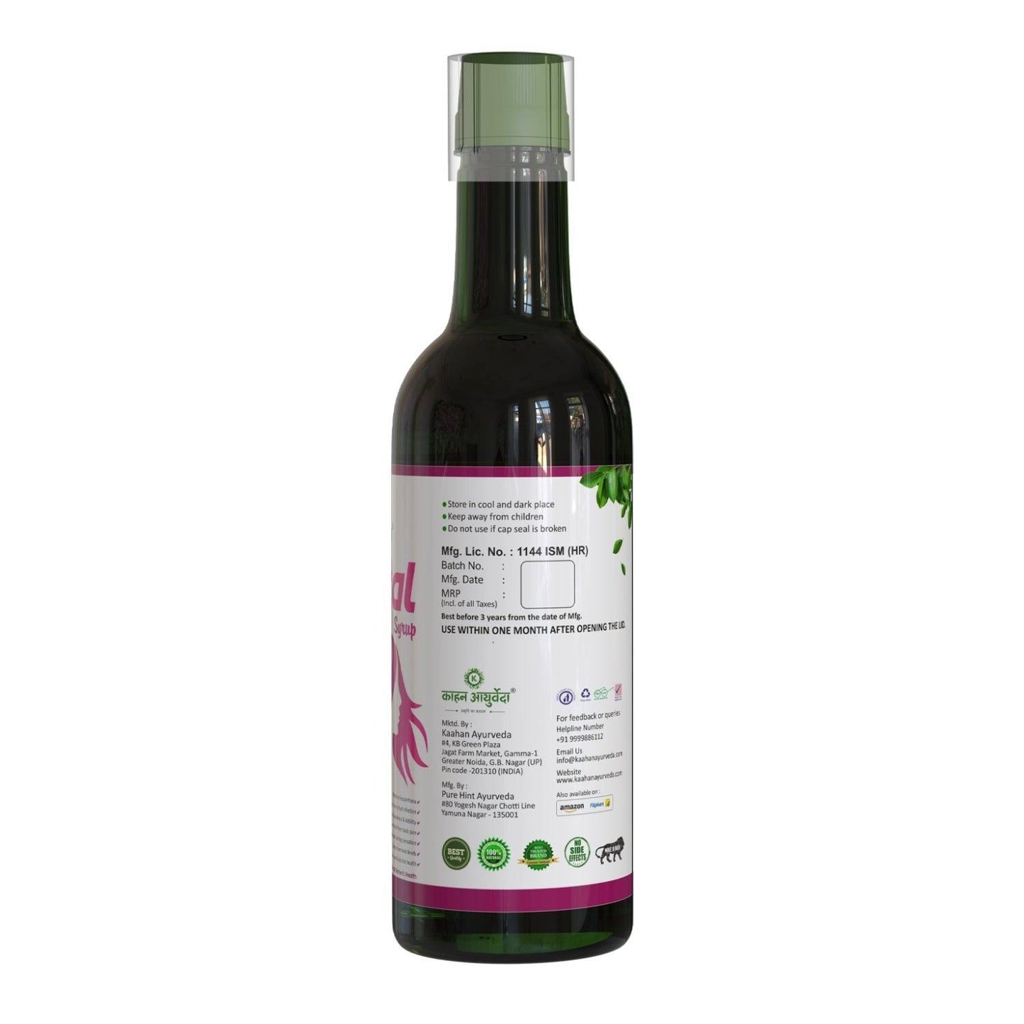 Kaahan Ayurveda Vanital Women Choice Syrup - 500ml