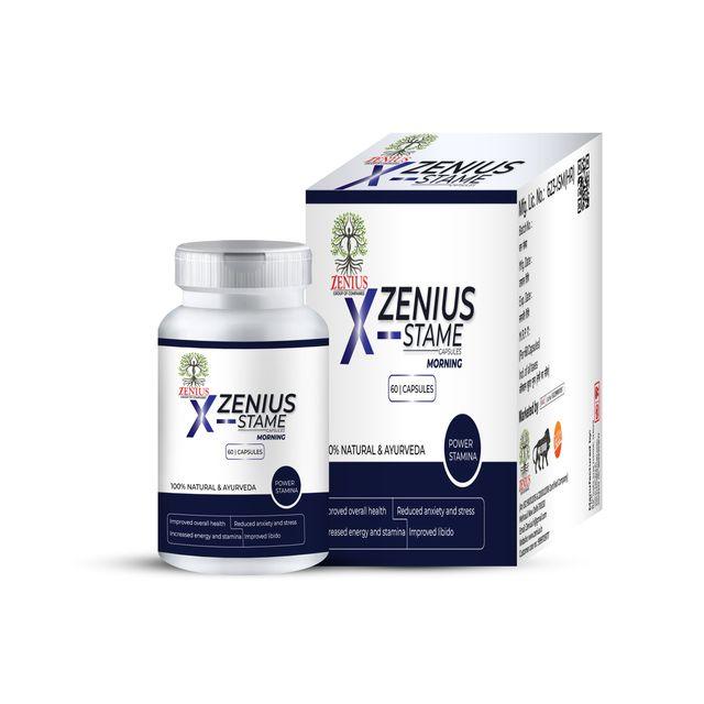 Zenius X-Stame Capsules Morning - Sexual Capsules for Sexual Health - 30 Capsules