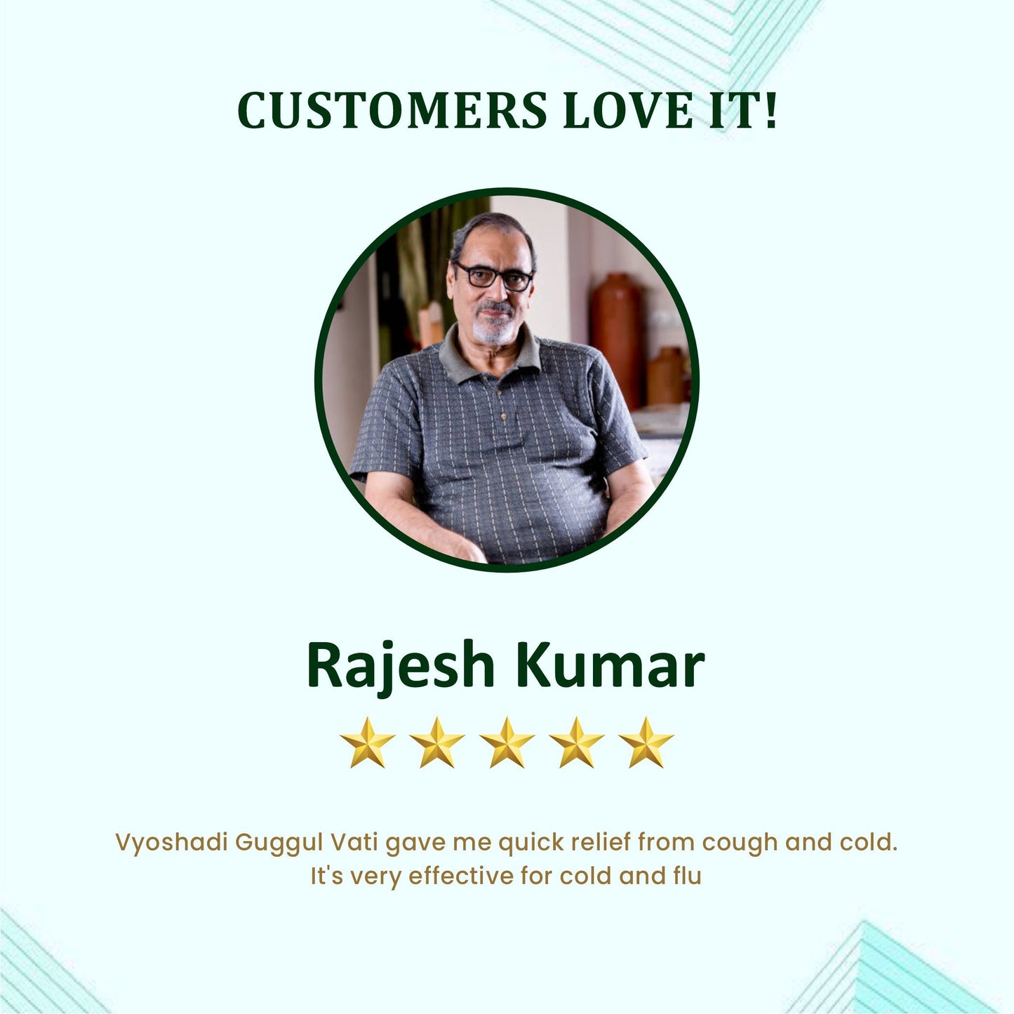 Swadeshi Vyoshadi Guggul - 60 Tablets