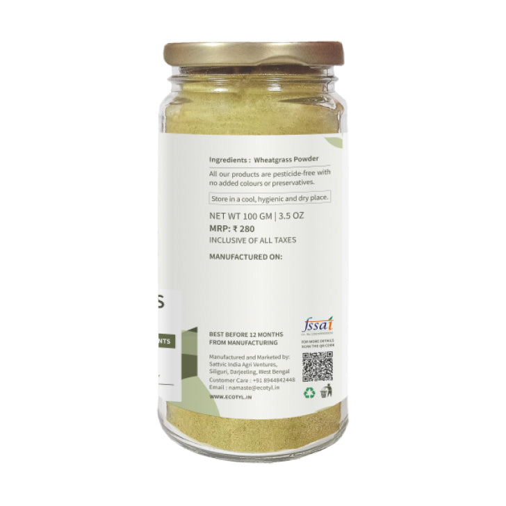 Ecotyl Wheatgrass Powder - 100gm
