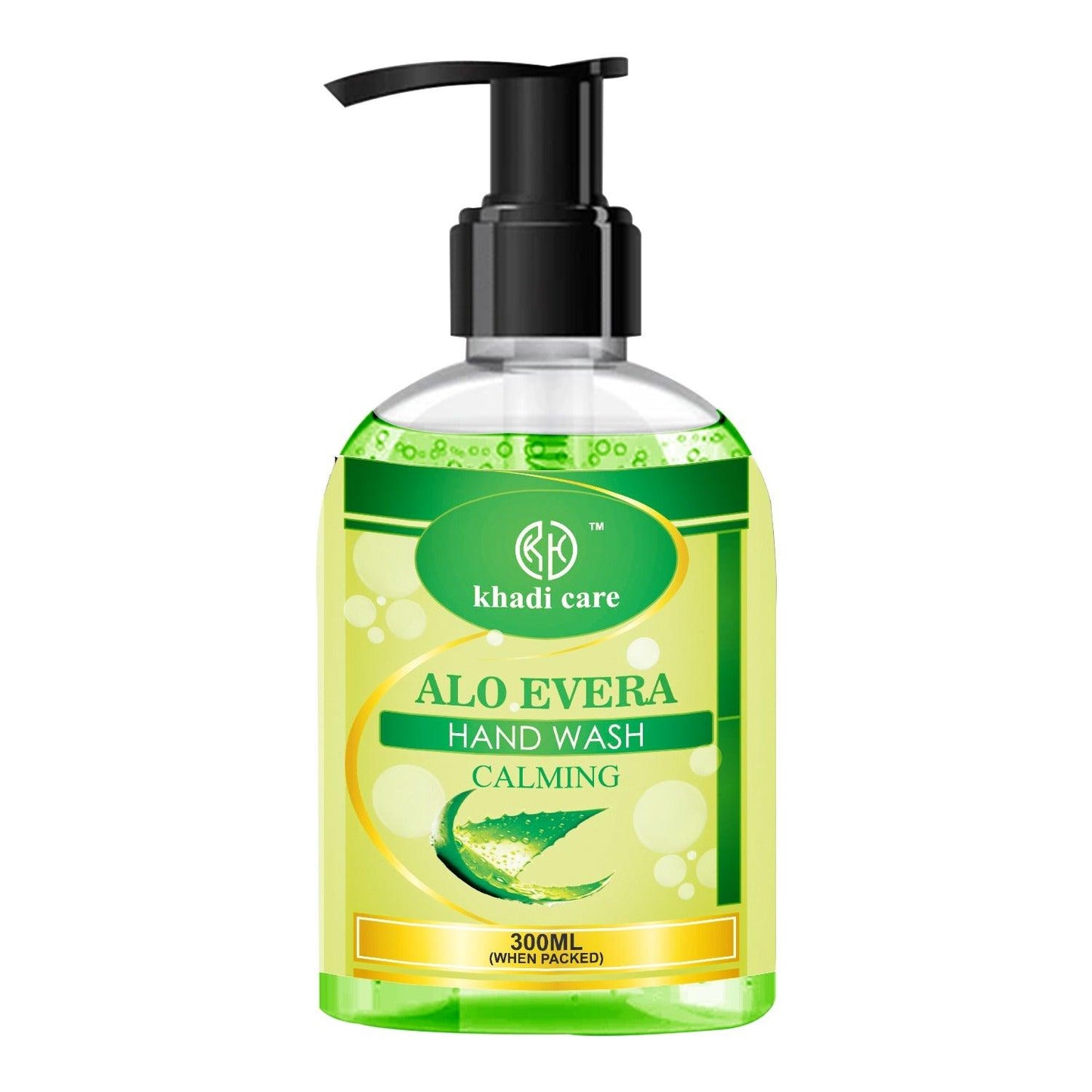Khadi Care Herbal Aloevera Hand Wash - 300ml