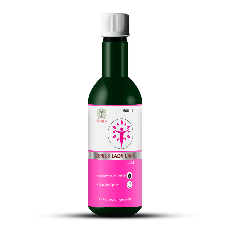 Zenius Lady Care Juice - Hormonal Balance, Menstrual Health, and Vitality Booster for Women - 500ml Juices
