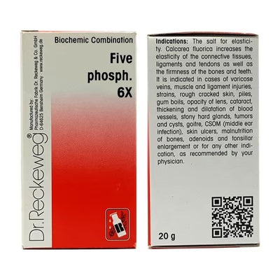 Dr. Reckeweg Five Phos 6X Tablet - 20gm Tablet (Pack of 3)