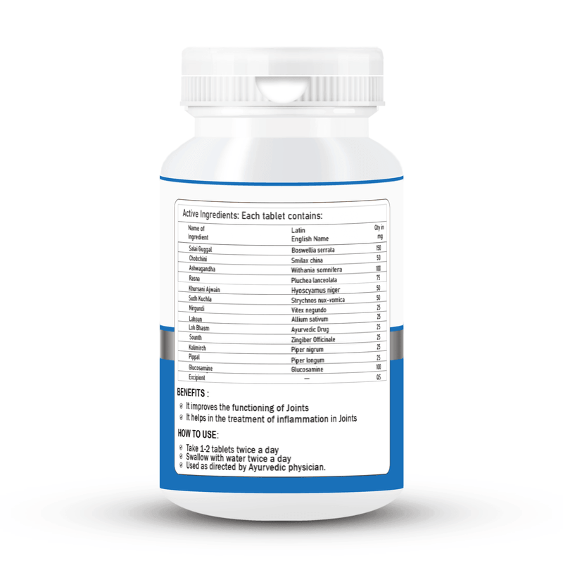 Zenius Advance Ortho Care Tablets - for Joint and Bone Health Tablets for Pain Relief, Mobility, and Strength - 60 Tablets