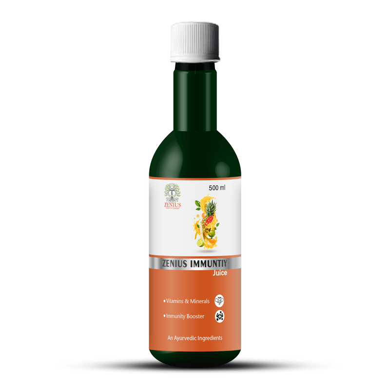 Zenius Immuntiy Juice - Herbal Juice to Strengthen Immune System, Fight Fatigue, and Promote Overall Health - 500ml Juices