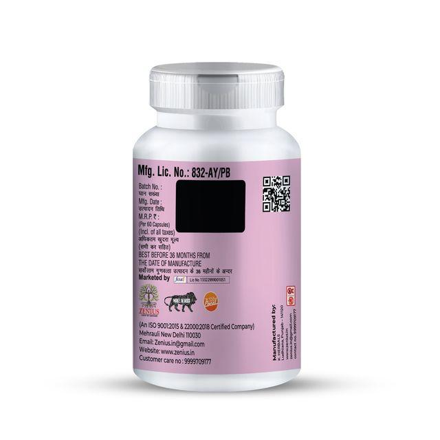 Zenius B Trim Capsules - Breast Reduction Capsules and Tightening, Figure Enhancement - 60 Capsules