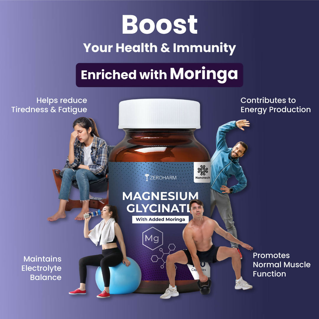 Zeroharm Magnesium Glycinate Capsules