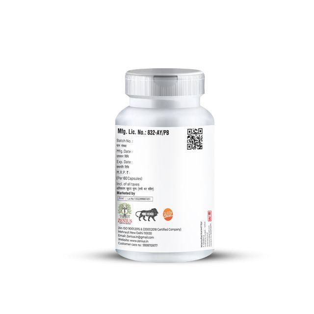 Zenius Hormones Capsules - Sperm Count Increase Capsules for Sexual Health, Stamina, and Energy Boosting - 60 Cpausles