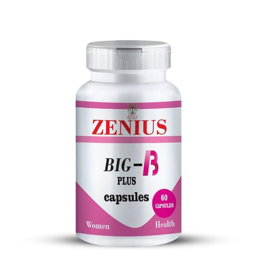 Zenius Big B Plus Capsules - Breast Enlargement Capsules for Breast Enhancement - 60 Capsules