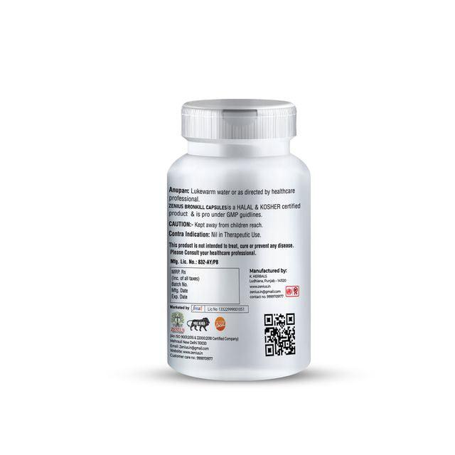 Zenius bronkill Capsules - Asthma Capsules for Asthma Relief and Better Breathing - 60 Capsules