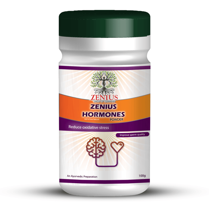 Zenius Hormones Powder - Sperm Count Increase Supplements for Sperm Count Increase and Sexual Health - 100gm Powder