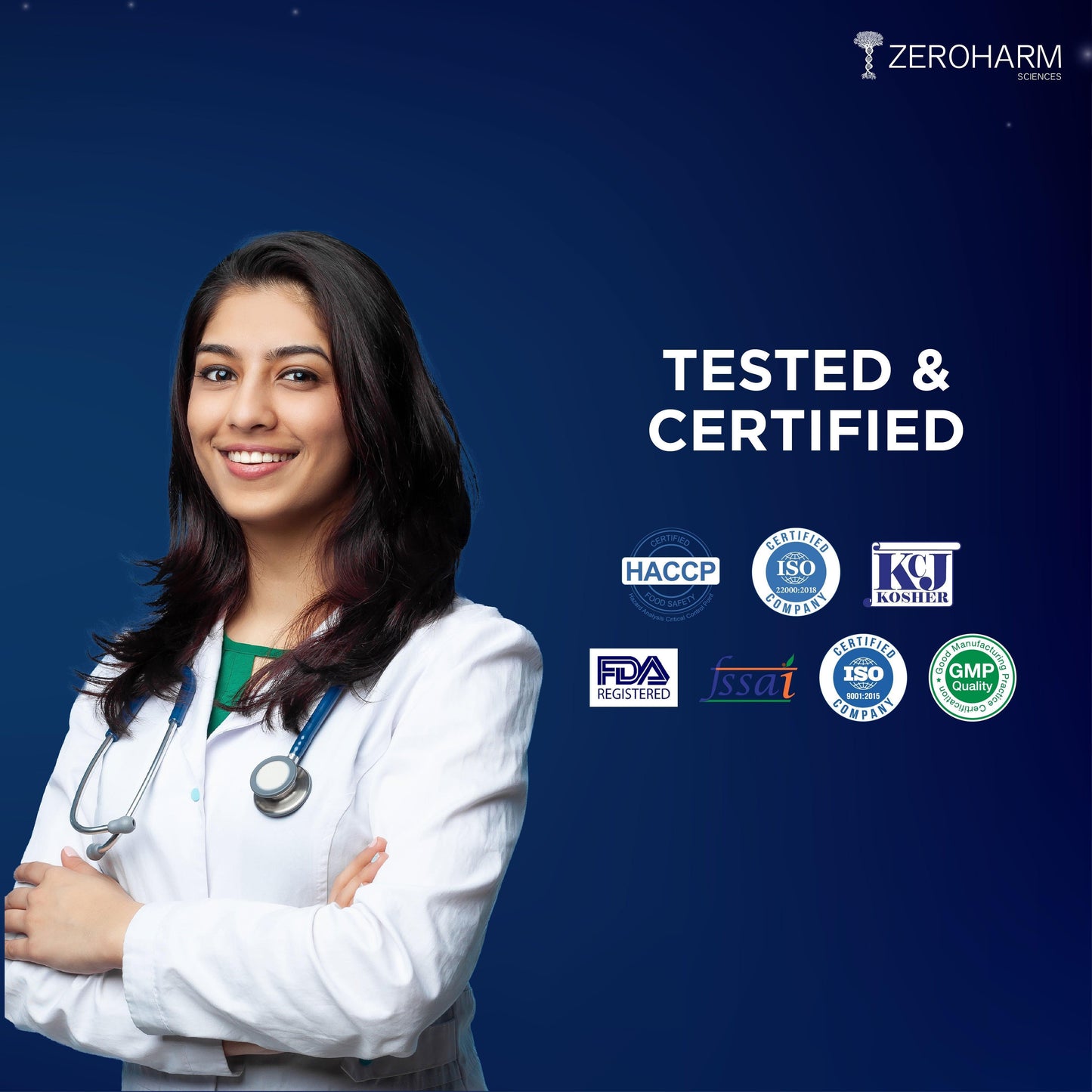 ZEROHARM Sleep Ease - No Melatonin - With Valerian, Ashwagandha, Jatamansi & Hops - Plant-Based Sleep Support - Non-Habit Forming - Promotes Deep Restful Sleep & Relaxation for Men, Women - 60 Tablets