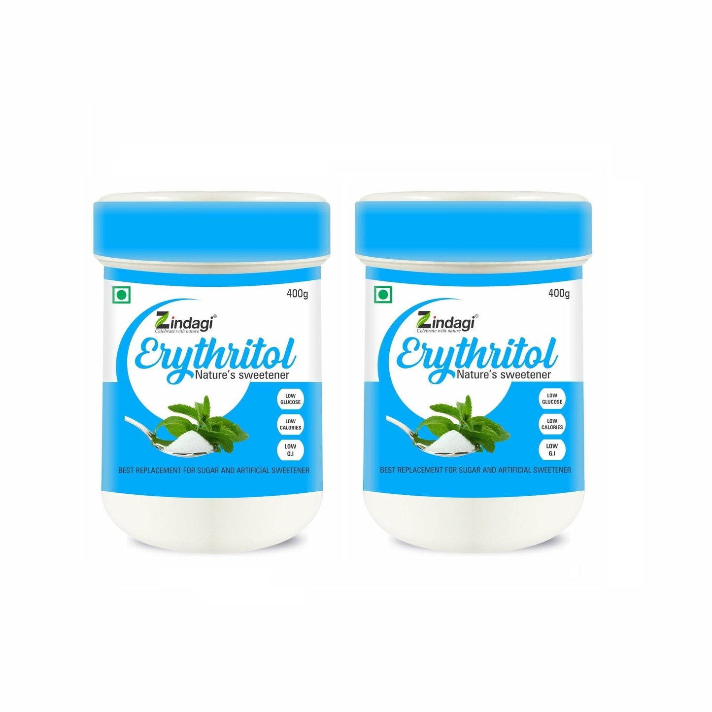 Zindagi Erythritol Natura's Sweetener (400gm Each)