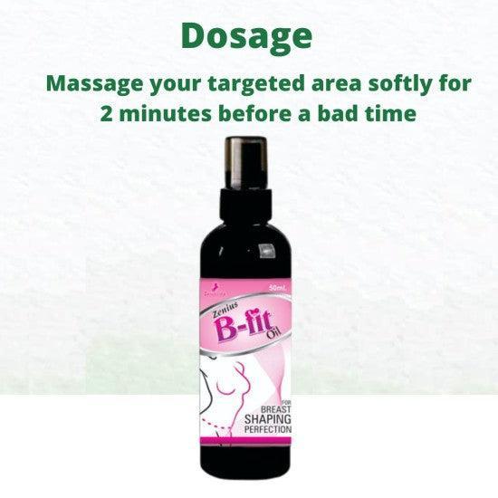 Zenius B-Fit Oil for Helps to Impove Breast Size Naturally