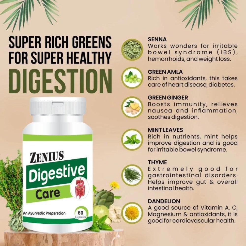 Zenius Digestive Care Capsule - 60 Capsules