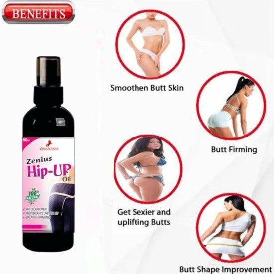 Zenius Hip Up Oil for Butt Enlargement - 50ml