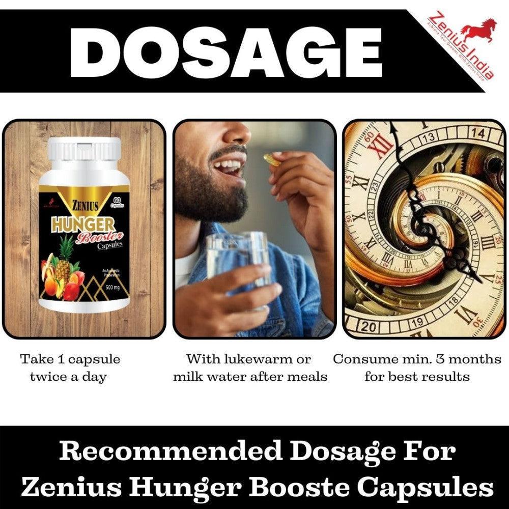 Zenius Hunger Booster Capsule for Hunger Power Appetite Booster