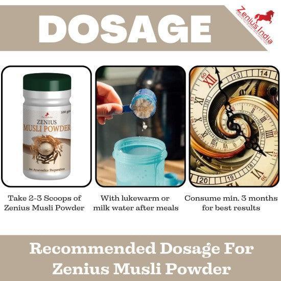 Zenius Musli Powder | for Strength Stamina & Endurance - 100g