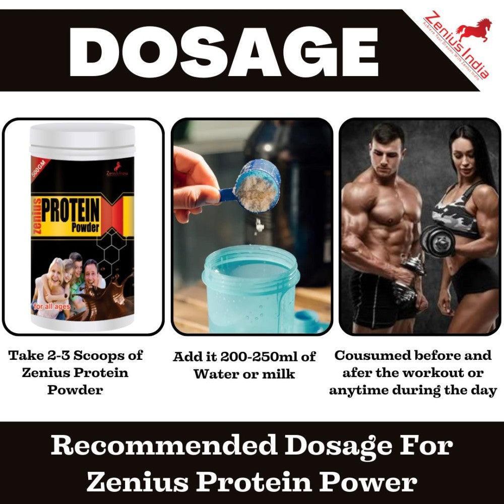Zenius Protein Powder Digezyme | Faster Absorption | Boosts Stamina