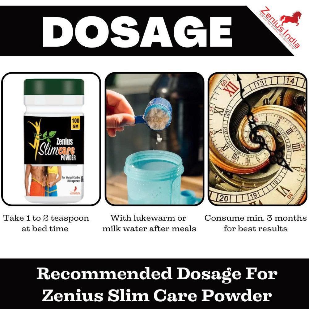 Zenius Slim Care Powder for weight loss supplements