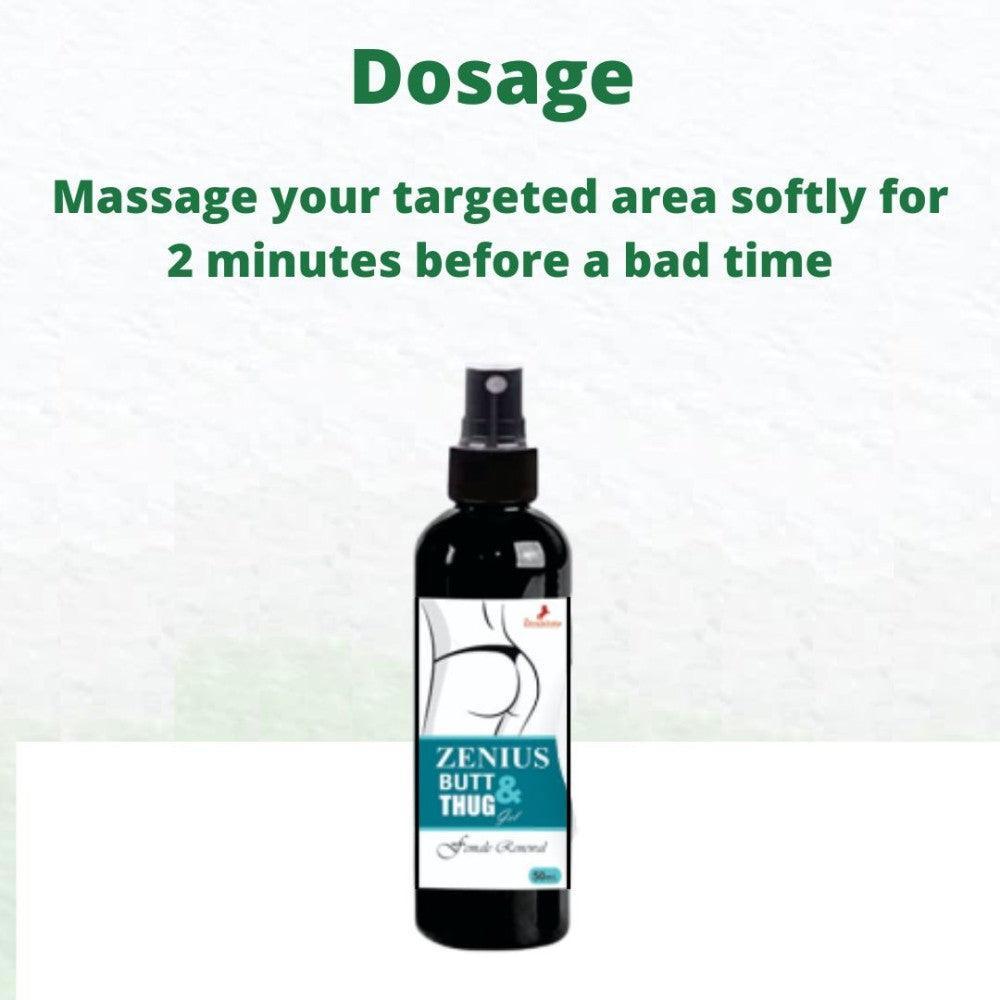 Zenius Butt & Thigh Gel for Women's & Men - 50ml