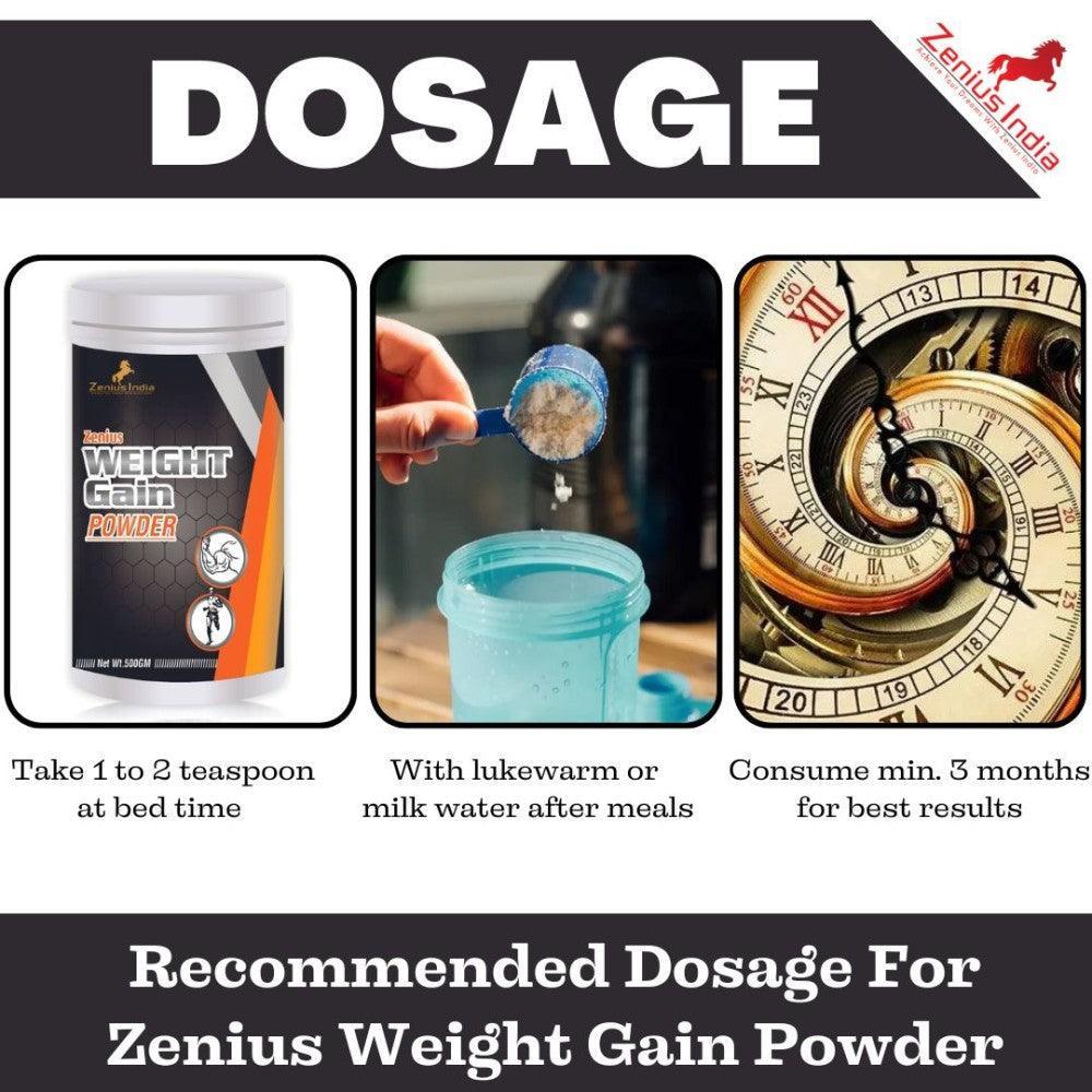 Zenius Weight Gain Powder Weight gainer supplement - immunity booster supplements