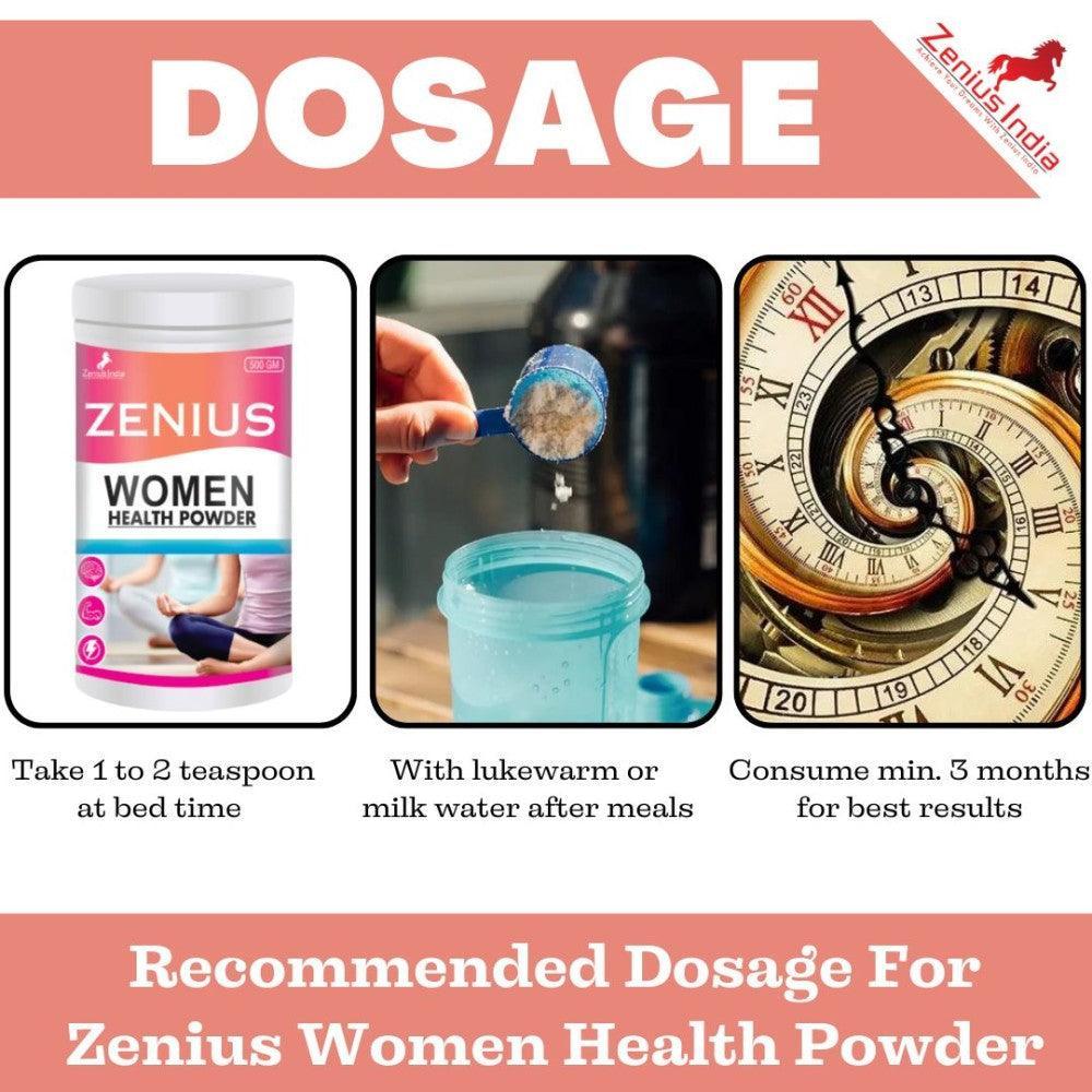Zenius Women Health Powder - energy booster for women