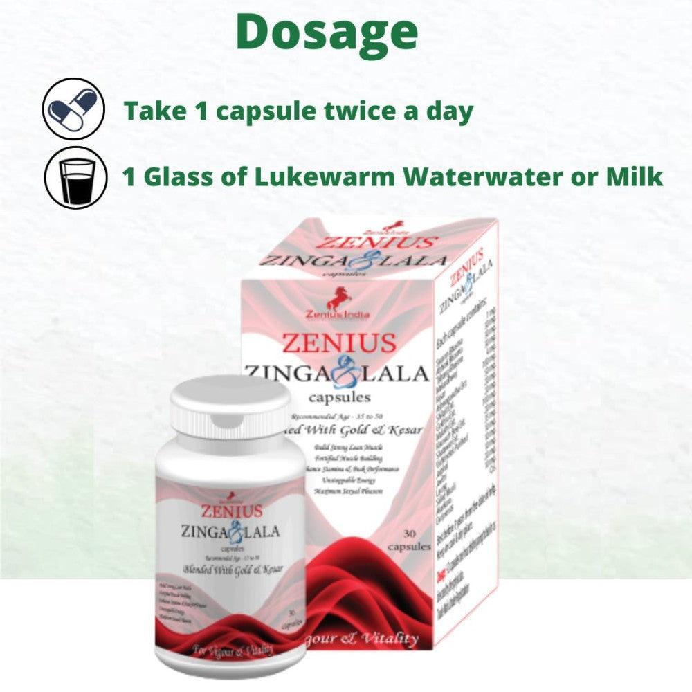 Zenius Zinga Lala Capsule for Age 35-50yrs