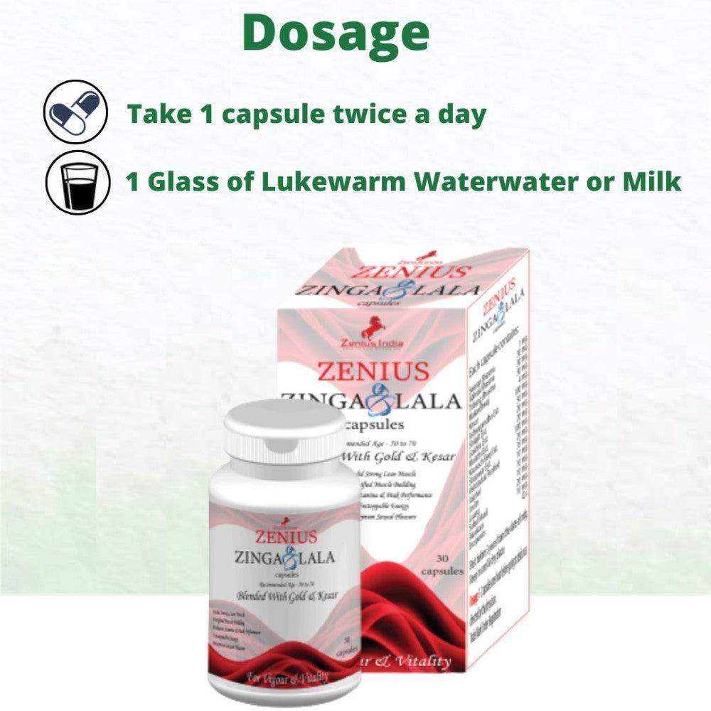 Zenius Zinga Lala Capsule for Age 50-70yrs