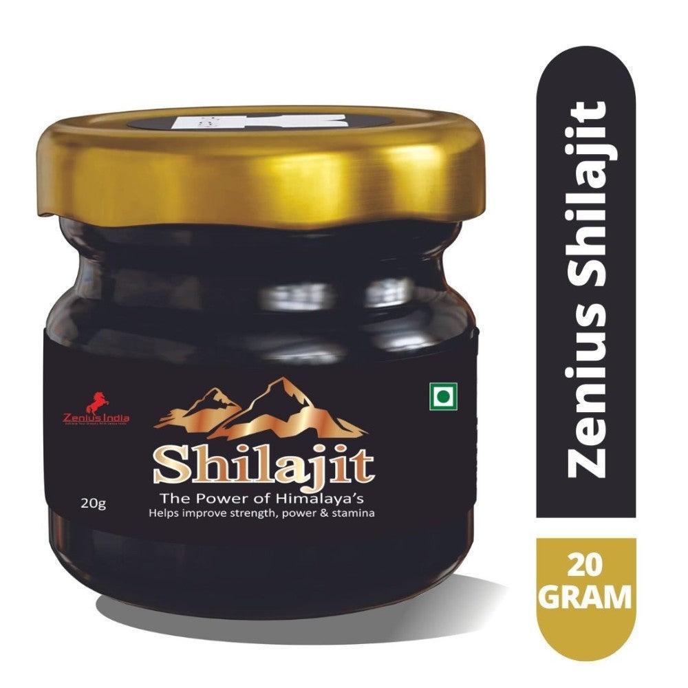 Zenius shilajit resin with ashwagandha - 20g