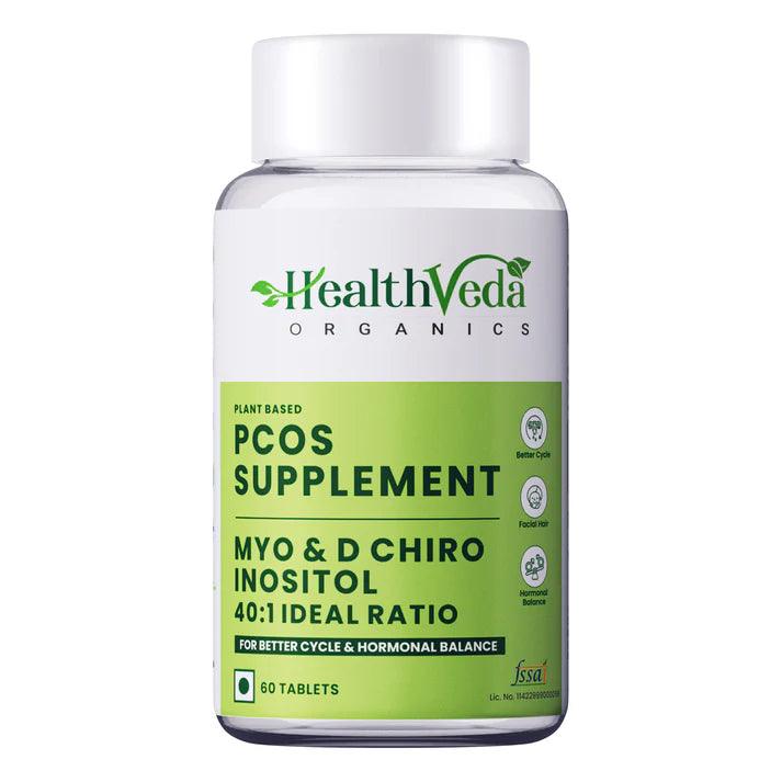 Health Veda Organics PCOS Tablet - Multivitamin Veg 60 Tablets