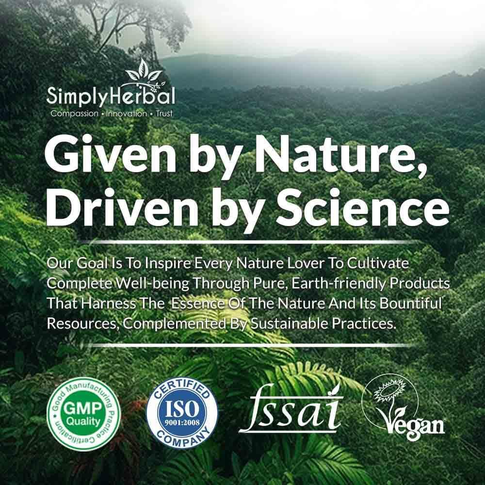 Simply Herbal Fenugreek Extract Vegetarian Capsules - 60 Veg Capsules