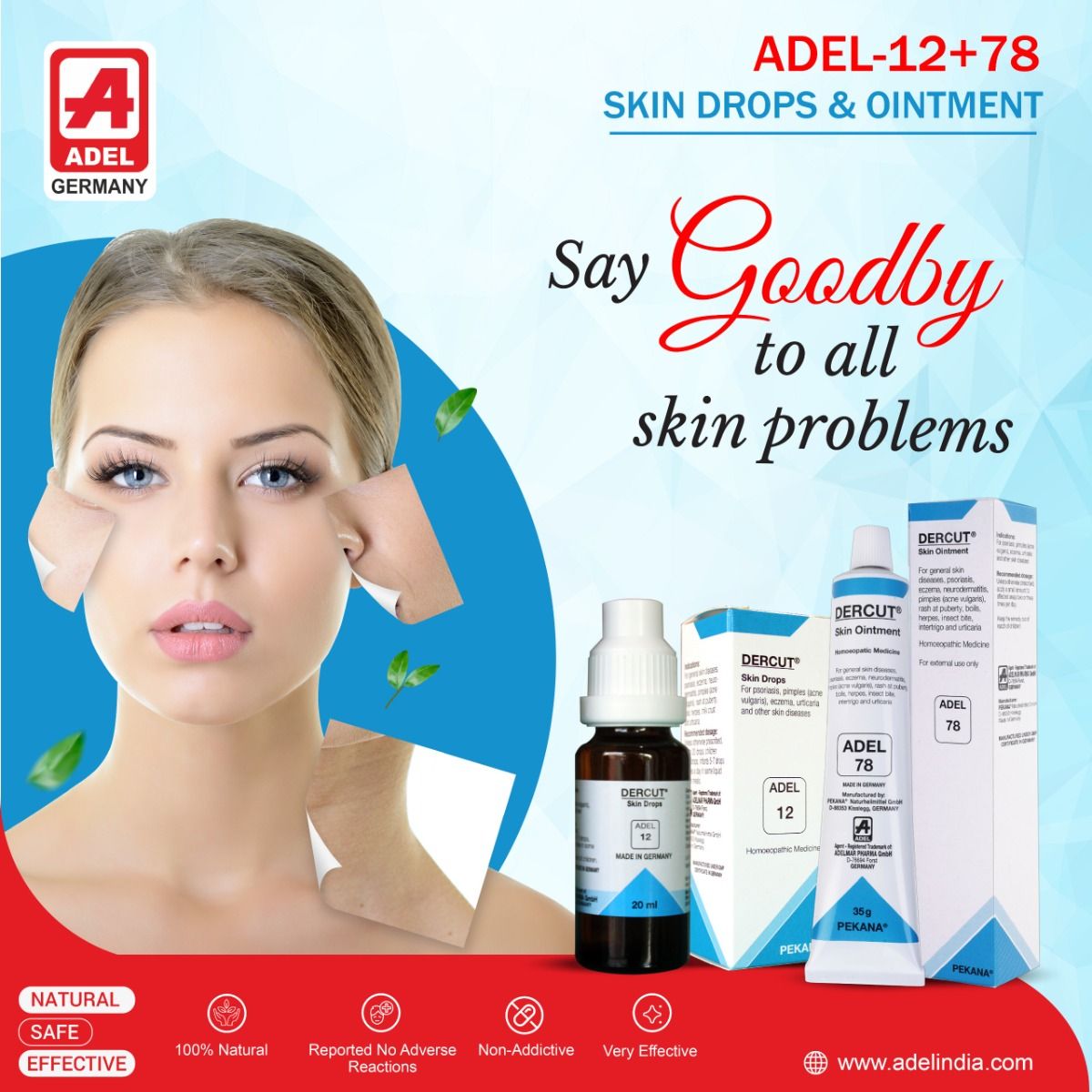 Adel Pekana ADEL 78 Dercut Ointment - 35gm