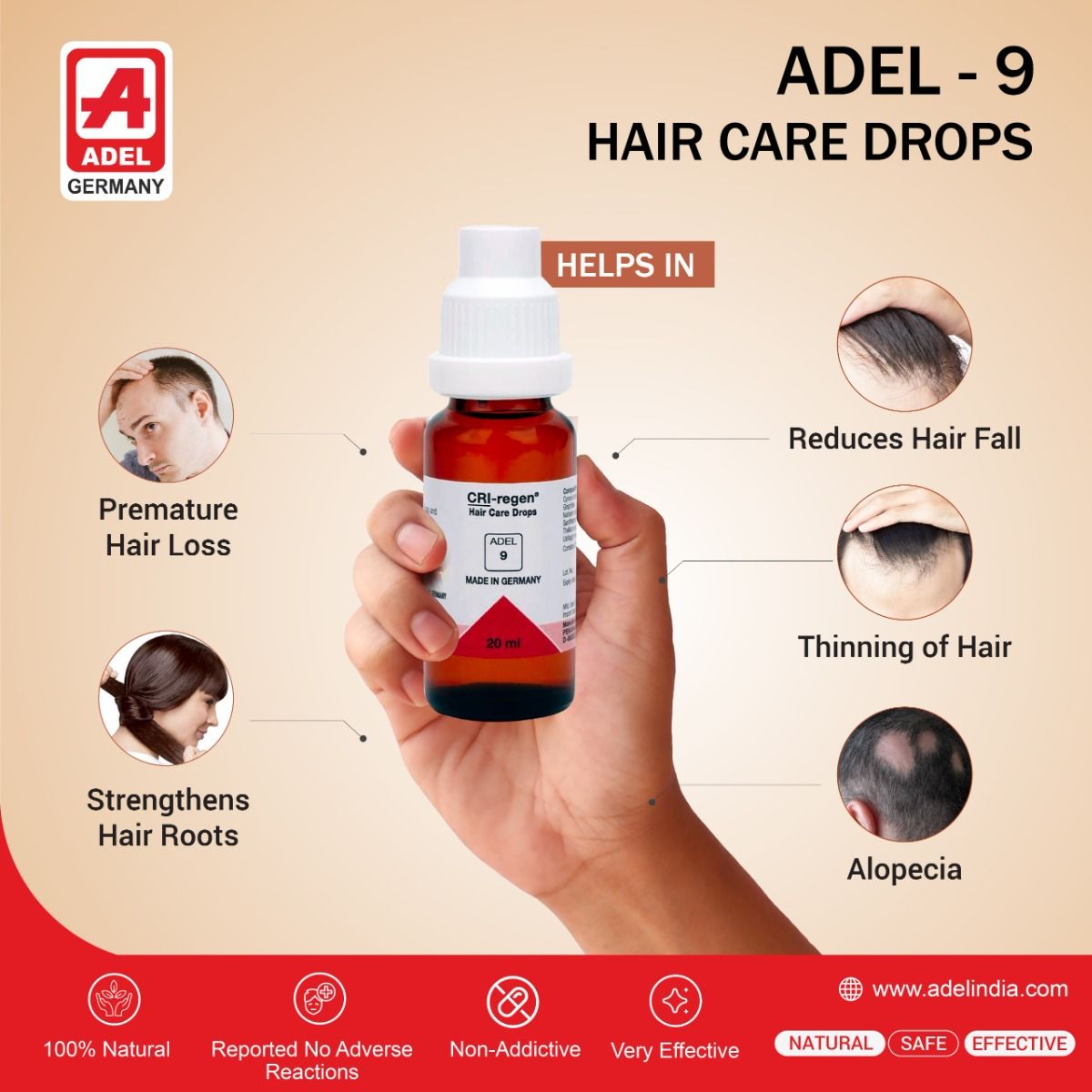 Adel Pekana ADEL 9 Cri-Regen Drop - 20ml