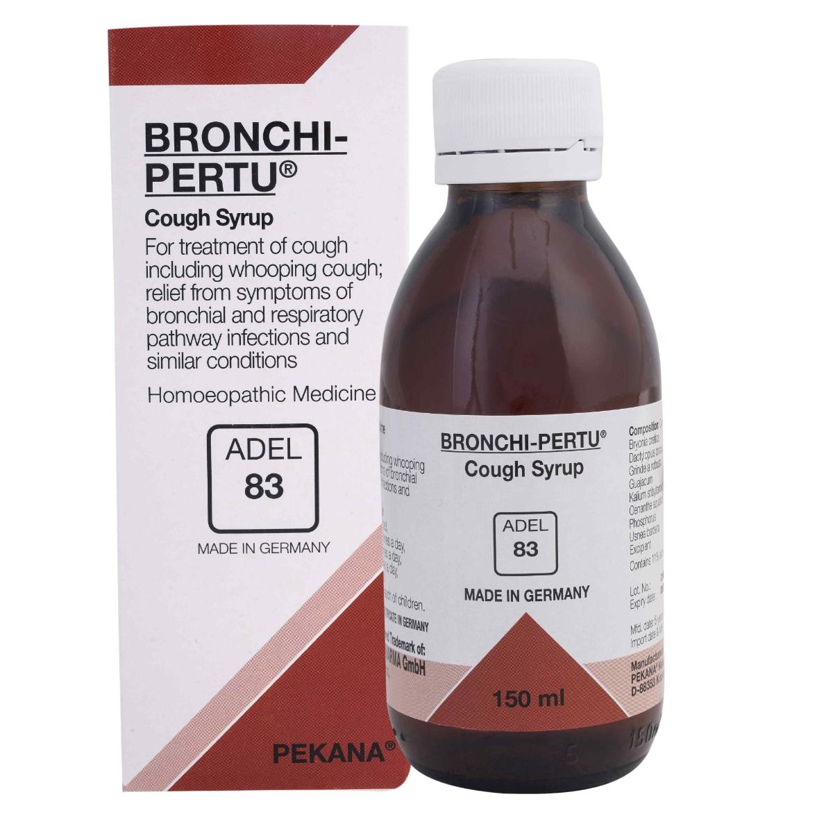 Adel Pekana ADEL 83 Bronchi-Pertu Syrup - 150ml