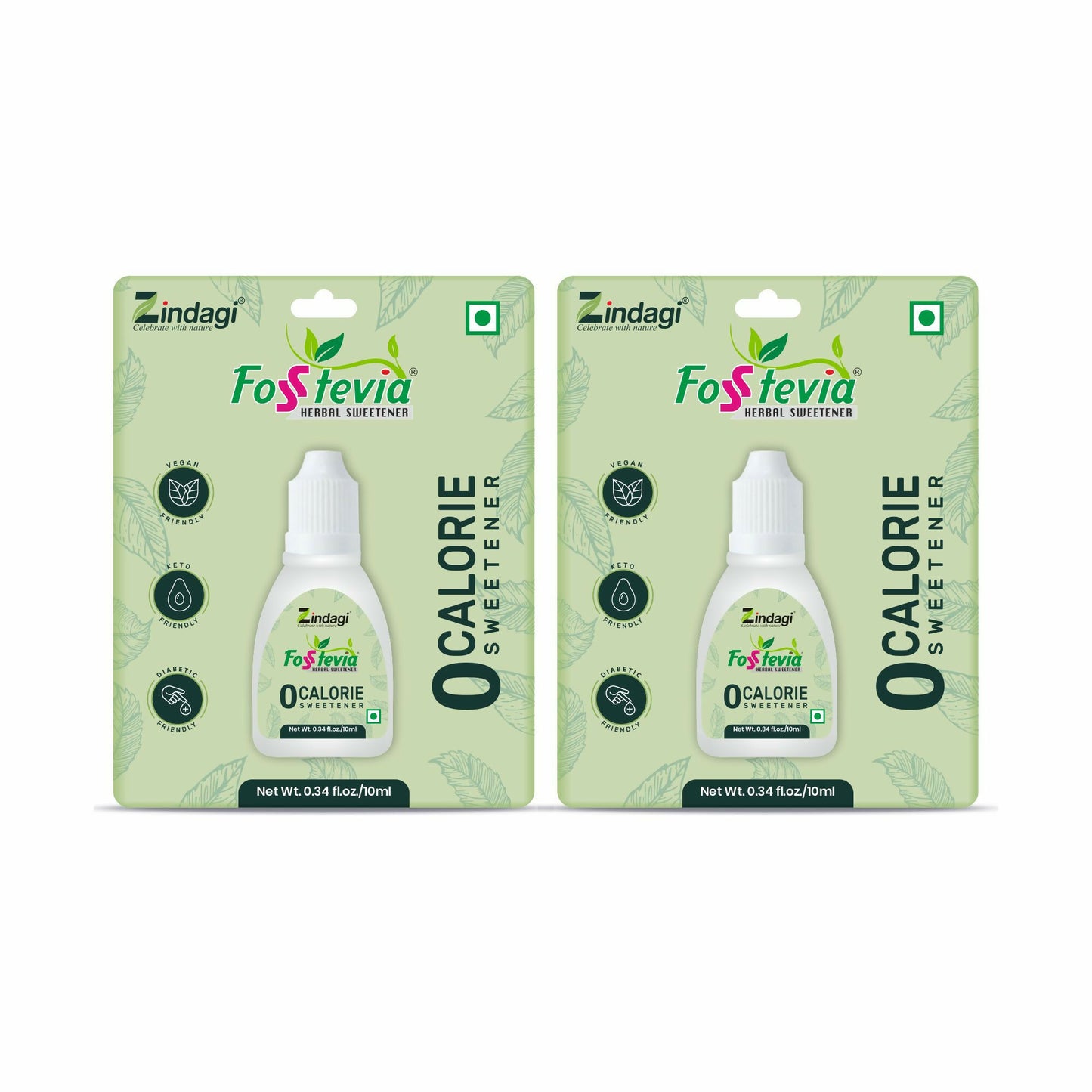 Zindagi Fosstevia Herbal Sweetener Liquid Drops