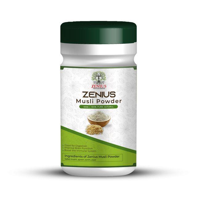 Zenius Musli Powder - Supplements for Energy Booster and Sexual Health - 100gm Powder