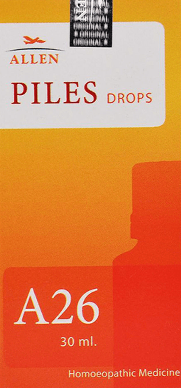 Allen A26 Piles Drop - 30ml