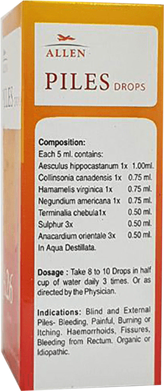 Allen A26 Piles Drop - 30ml