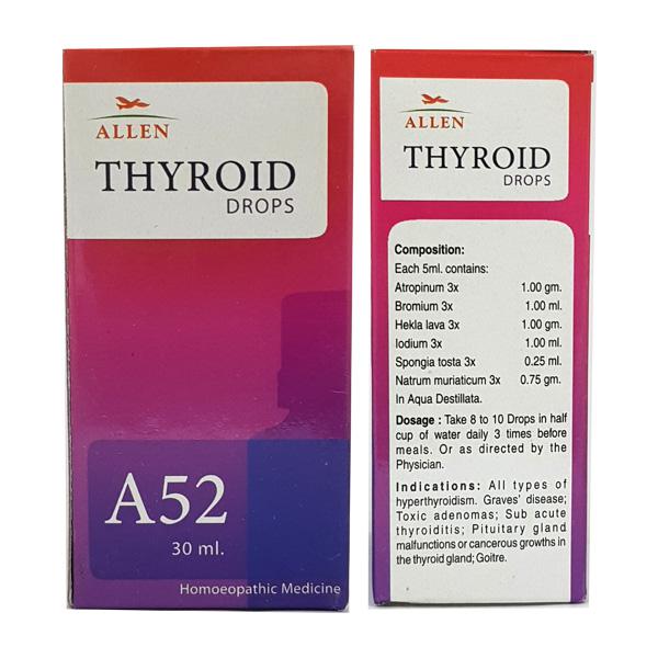 Allen A52 Thyroid Drop - Pack of 2