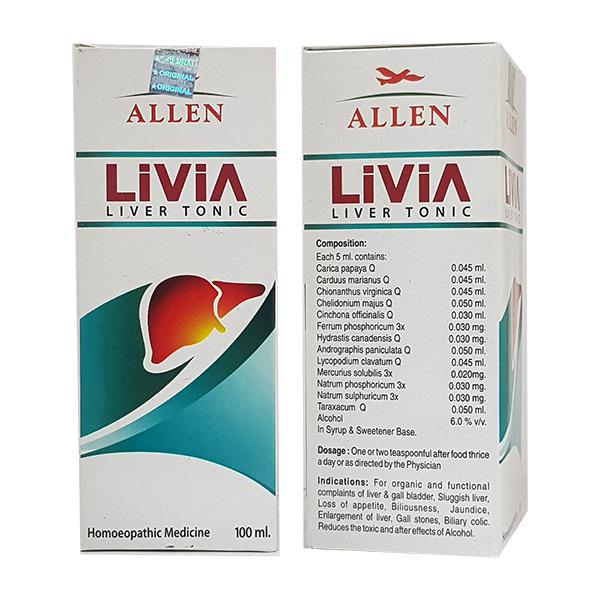 Allen Livia Liver Tonic - 200ml - Pack of 2