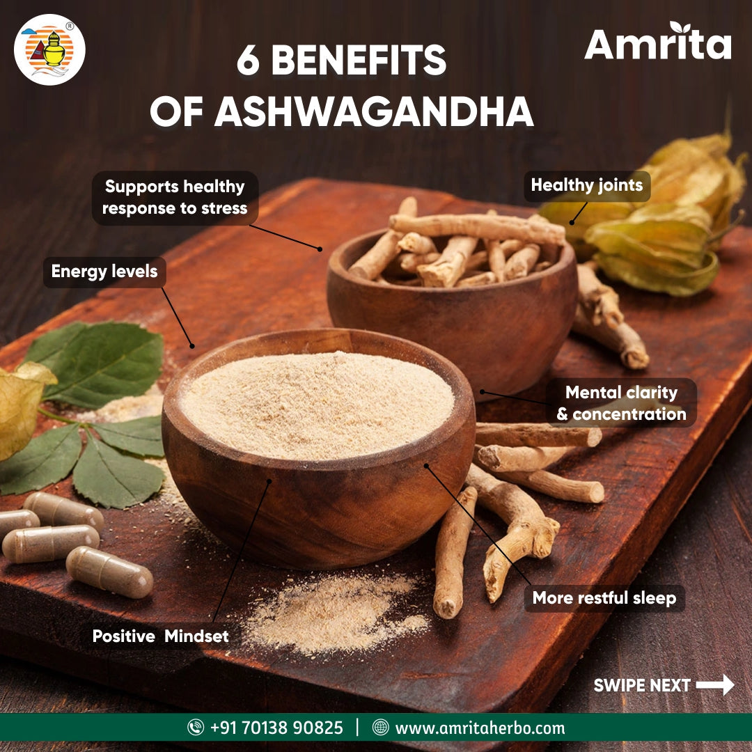 Amrita Ashwagandha Churna - 100gm
